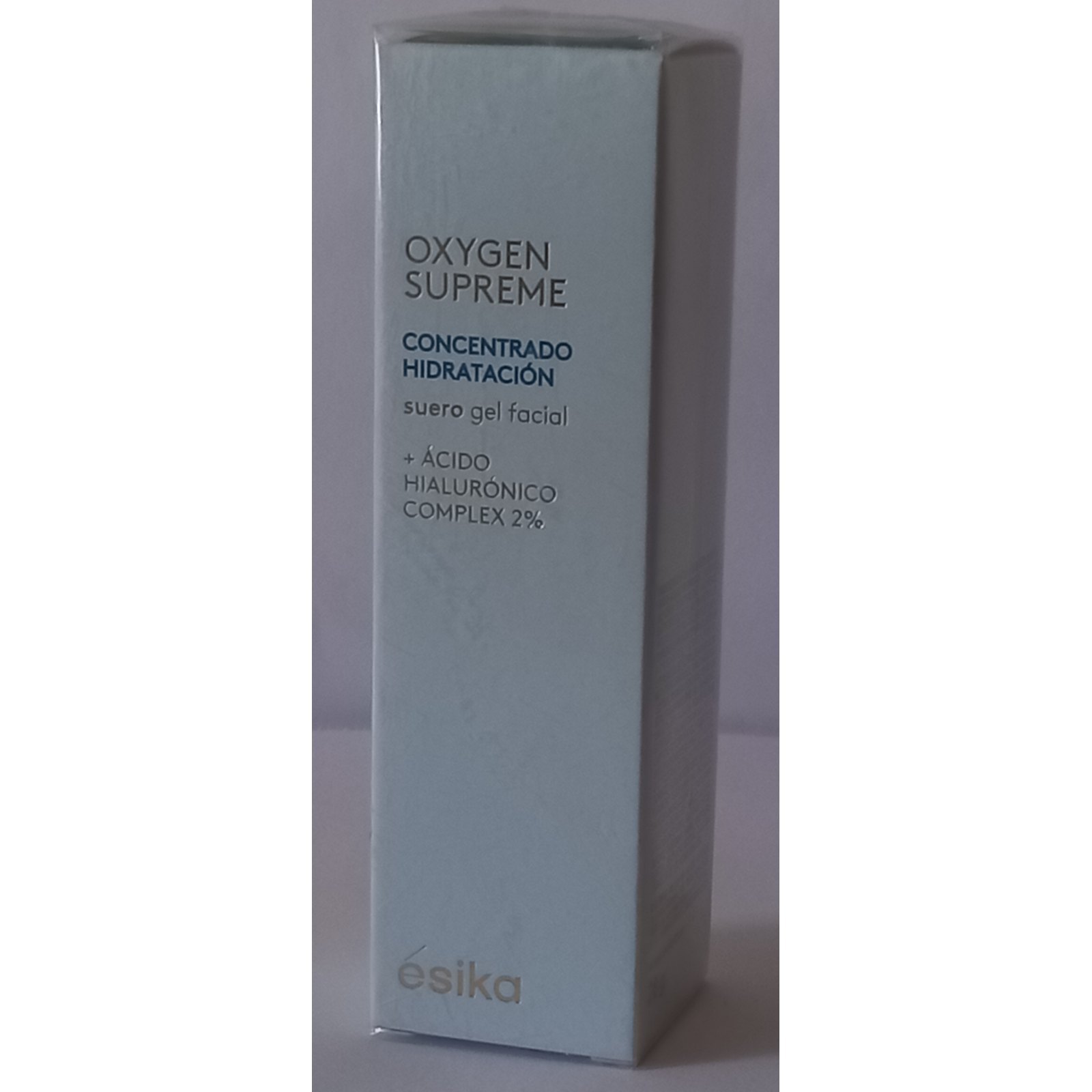 SUERO GEL FACIAL - OXYGEN SUPREME - ACIDO HIALURONICO COMOLEX 2% - FRASCO X 28 GRAMOS
