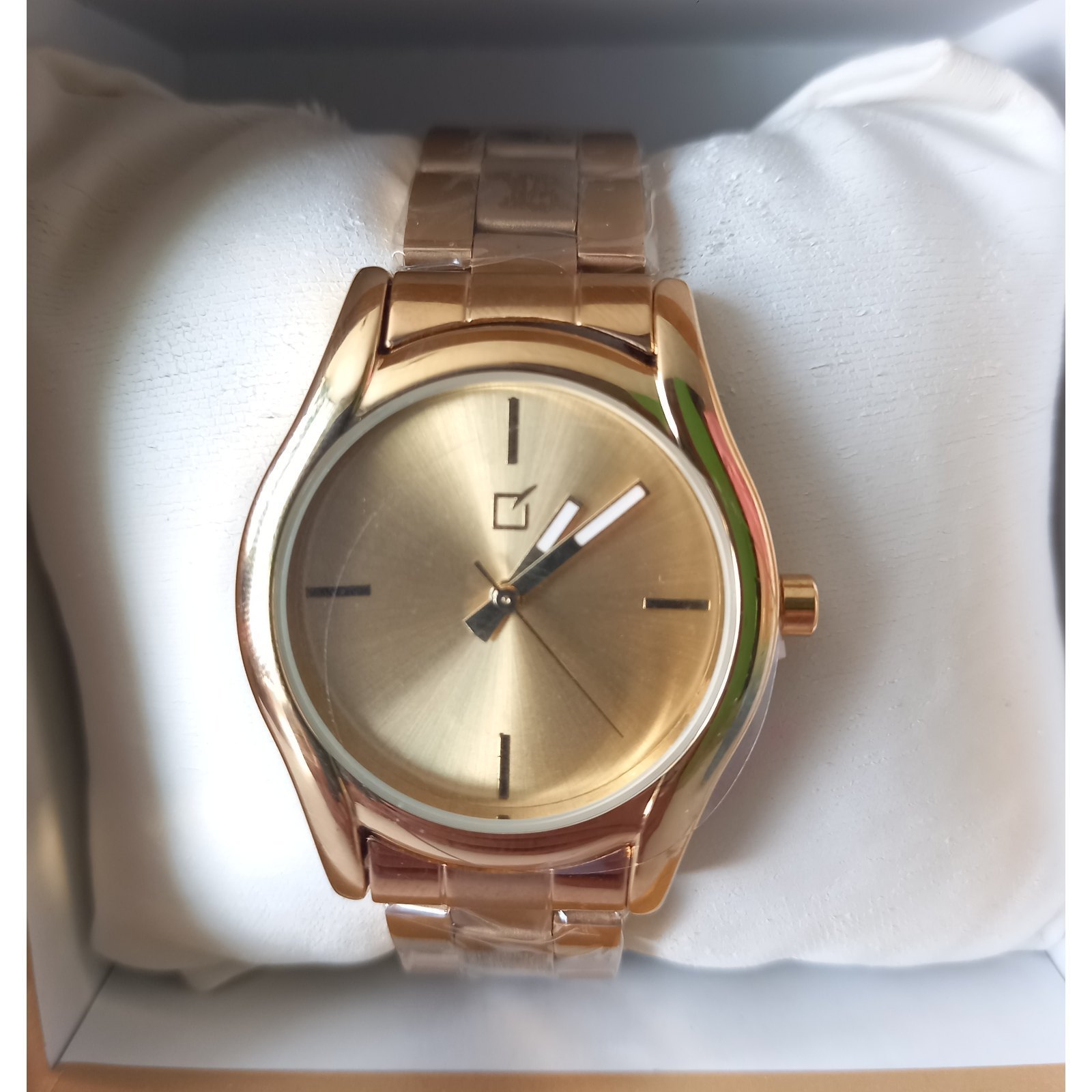 RELOJ YAMBAL DAMA - BAÑADO EN ORO