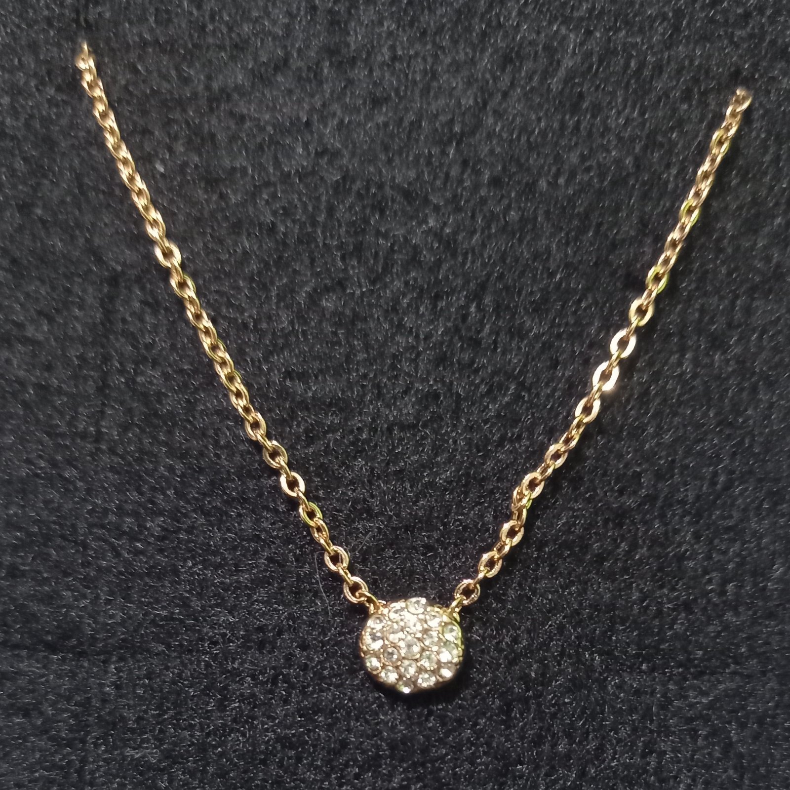 COLLAR UNIQUE - COLECCIÓN BRILLO DE AMOR 1 PIEZA BAÑADA EN ORO