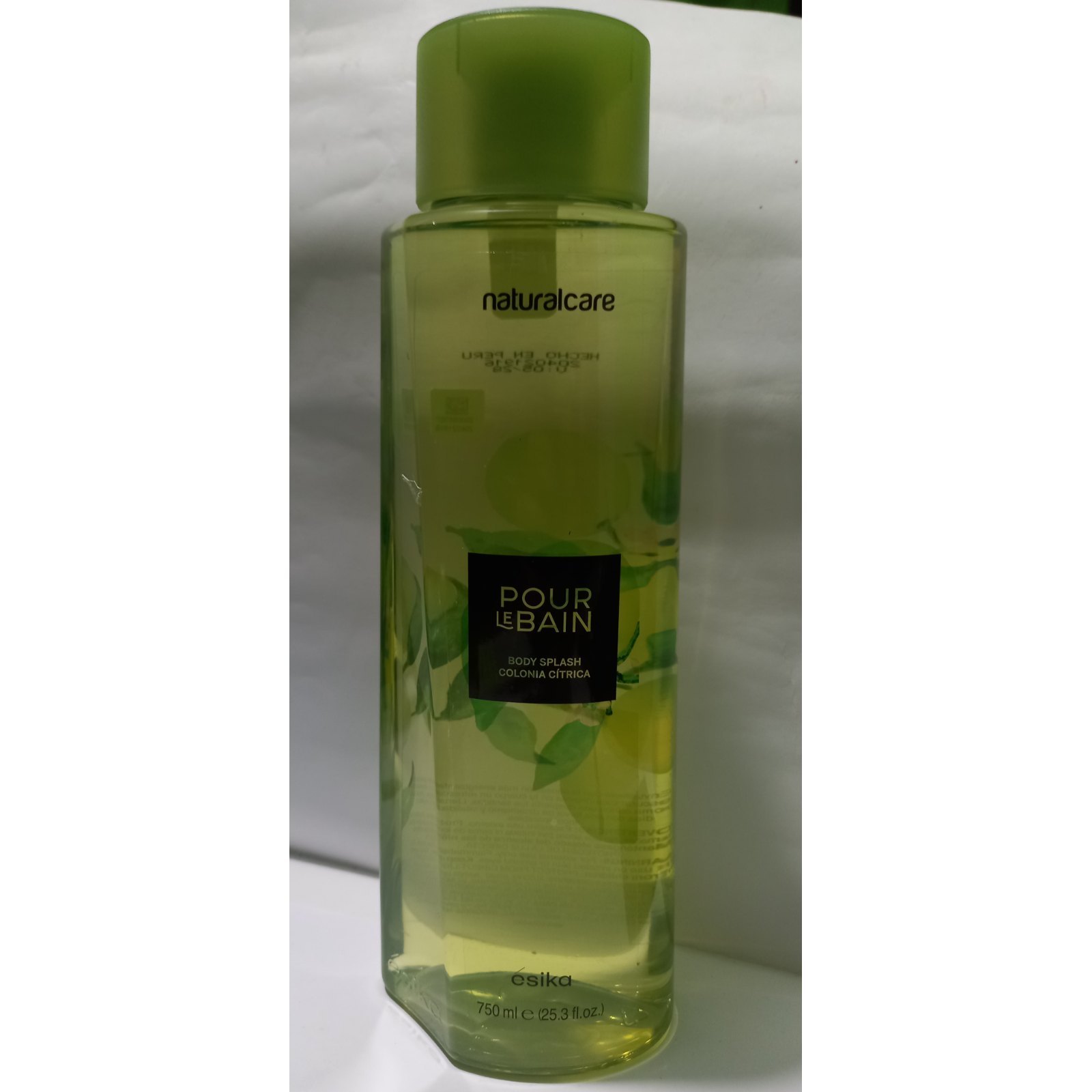 COLONIA CÍTRICA ÉSIKA - POUR LEBAIN COLONIA CORPORAL NATURAL CARE - FRASCO POR 750 ML